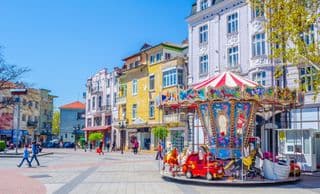 Carousel in the Heart of Plovdiv