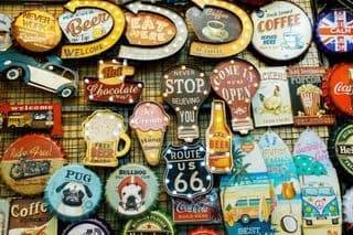 Vintage Wooden Signs Collection
