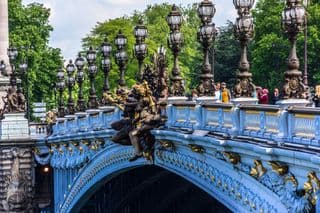 Decorative Bridge in Paris