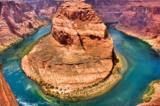 Horseshoe Bend Overlooking the Colorado River