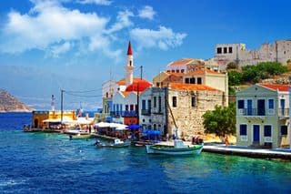 Kastelorizo Bay's Wharfside Charm