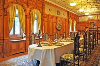 Palace Dining Hall in Romania