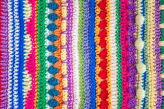 Vibrant Crochet Stripes