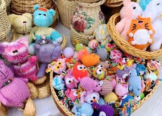 Colorful Crocheted Animal Collection