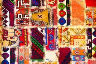 Colorful Patchwork Rug