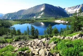 Ala-Tau Lakes in Kuznetsk Alatau