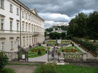 Baroque Elegance at Salzburg's Mirabell Palace Gardens