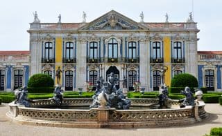 Queluz Royal Palace Neptune Fountain