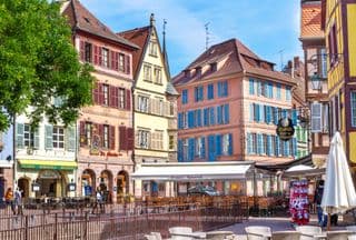Colorful Streets of Colmar, Alsace, France