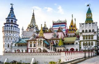 Vibrant Izmailovo Kremlin Architecture