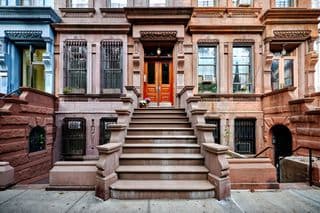 Harlem Brownstone Facade