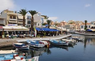 Harbor Life in Agios Nikolaos, Crete