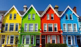 Rainbow Row in Whitehead