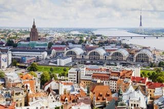 Riga Panorama from St. Peter's Church