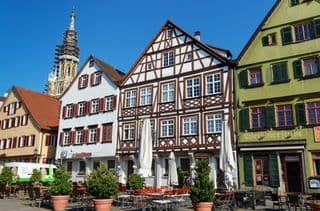 Half-timbered Buildings in Esslingen am Neckar