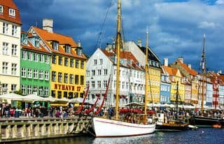 Colorful Nyhavn in Copenhagen