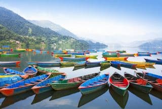 Phewa Lake Boats