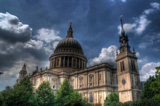 St. Paul's Cathedral in the English Baroque Style