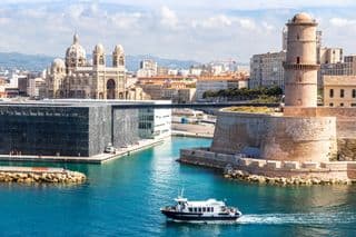 Saint John's Castle in Marseille, France