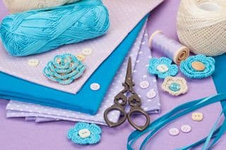 Handcrafted Yarn Flower Collection