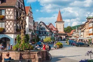 Half-timbered Houses in Gengenbach, Germany