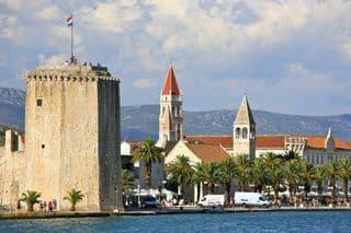 Medieval Fortress Tower in Trogir