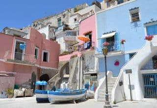 Colorful Mediterranean Village