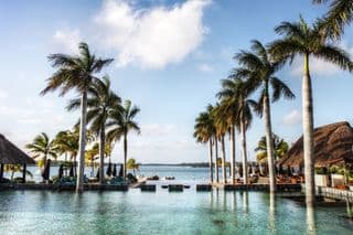 Infinity Pool Palm View at Grand Port, Mauritius
