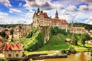 Sigmaringen Castle in the German Countryside