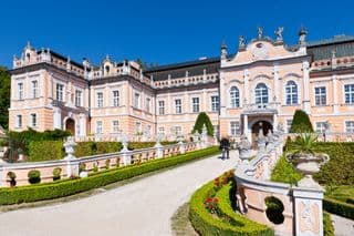 Baroque Elegance of Nove Hrady Castle in the Czech Republic