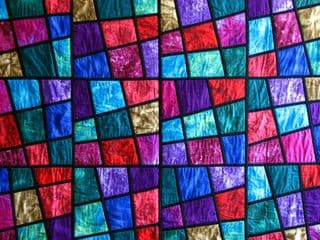 Vibrant Patchwork Quilt