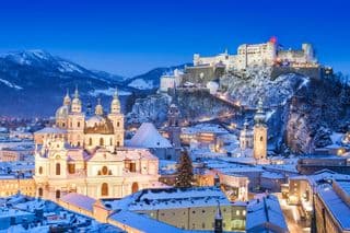 Winter Wonderland in Historic Salzburg