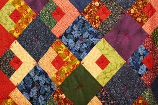 Vibrant Patchwork Quilt