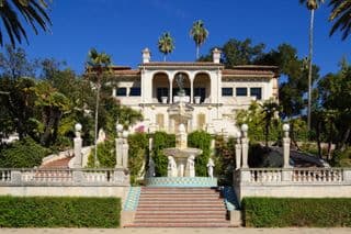 Hearst Castle's Majestic Entrance