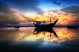Serenade of the Setting Sun: Dammam, Saudi Arabia