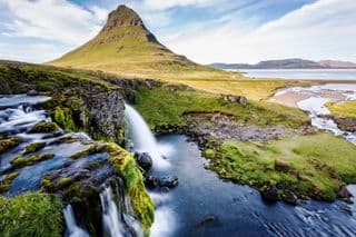 Kirkjufell Mountain in Iceland