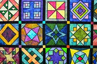 Colorful Patchwork Quilt