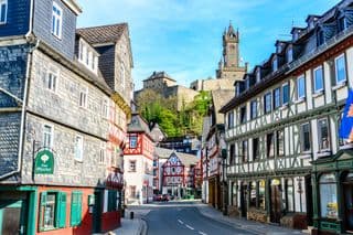 Medieval Street View of Castle Dillenburg