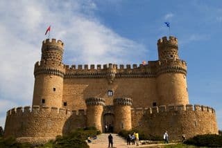 Manzanares el Real Castle in Spain