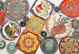 Vibrant Samarkand Ceramics Collection