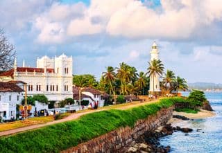 Galle Lighthouse by the Sea