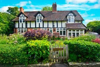 English Country Garden Cottage