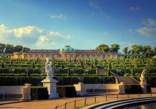 Baroque Elegance at Potsdam's Sanssouci Palace