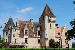 Medieval Castle in Dordogne, France