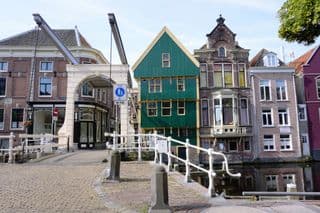 Historic Wooden Drawbridge of Alkmaar