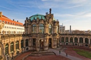 The Zwinger Palace in Dresden, Germany