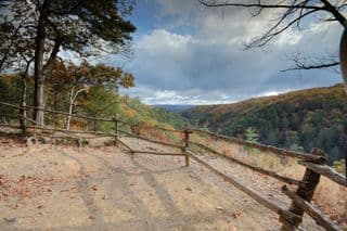 Autumnal View from the Delaware Water Gap
