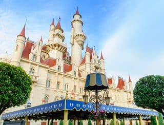 Enchanting Shrek Castle at Universal Studios Singapore