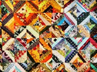 Colorful Patchwork Quilt