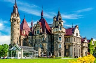 Moszna Castle in Poland: A Marvel of Gothic Revival Architecture